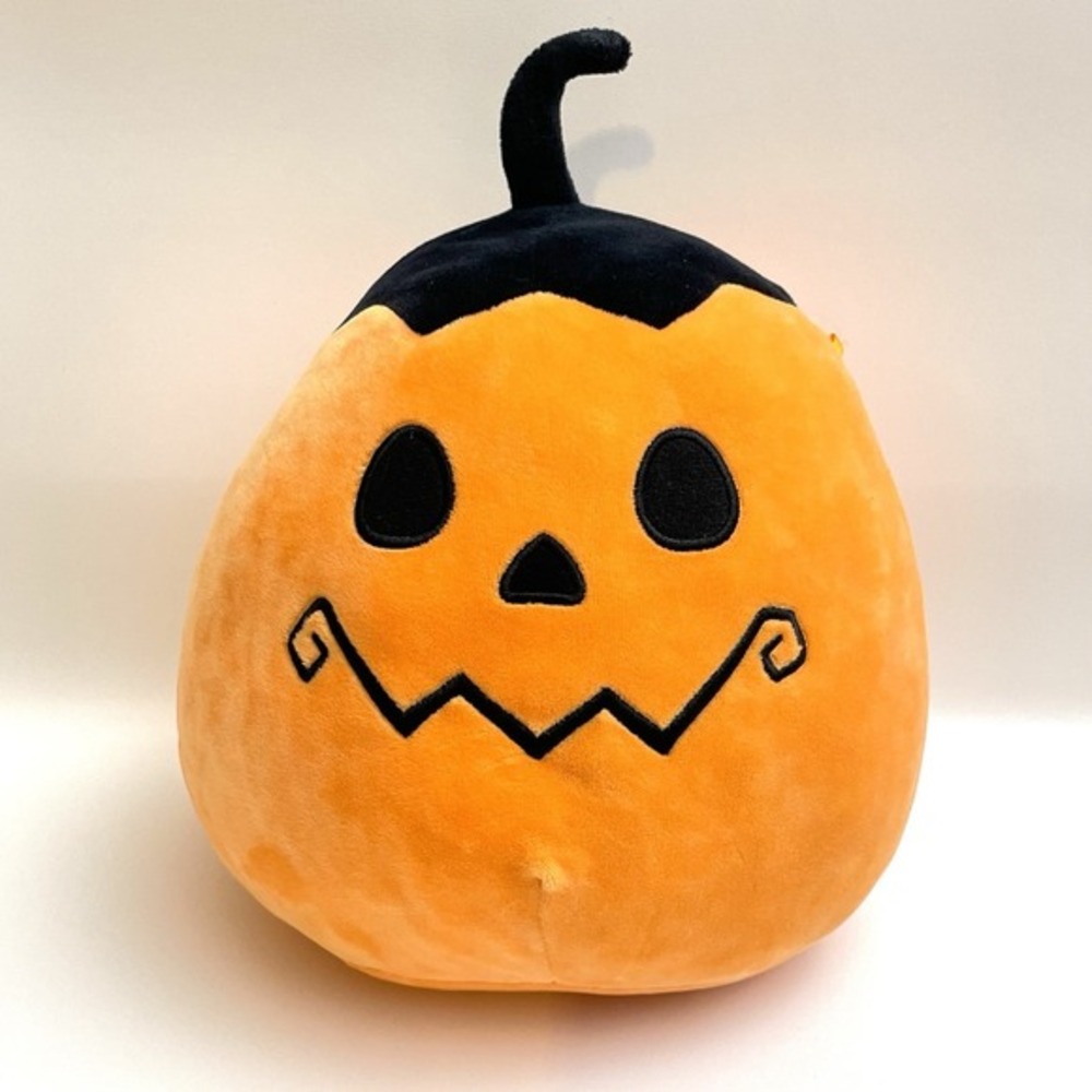 Squishmallows Halloween 10.5" Paige the Pumpkin Plush Kellytoy Jack-o-lantern‎